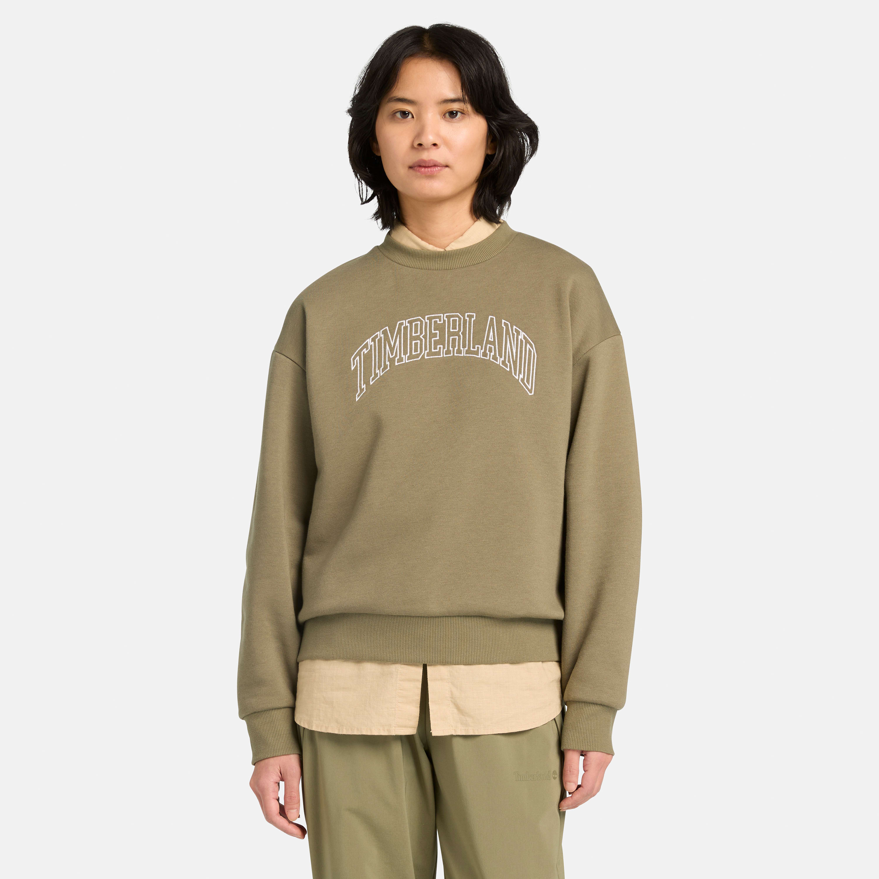 WEB限定】 シーズナル ロゴ クルーネック スウェットシャツ レディース
