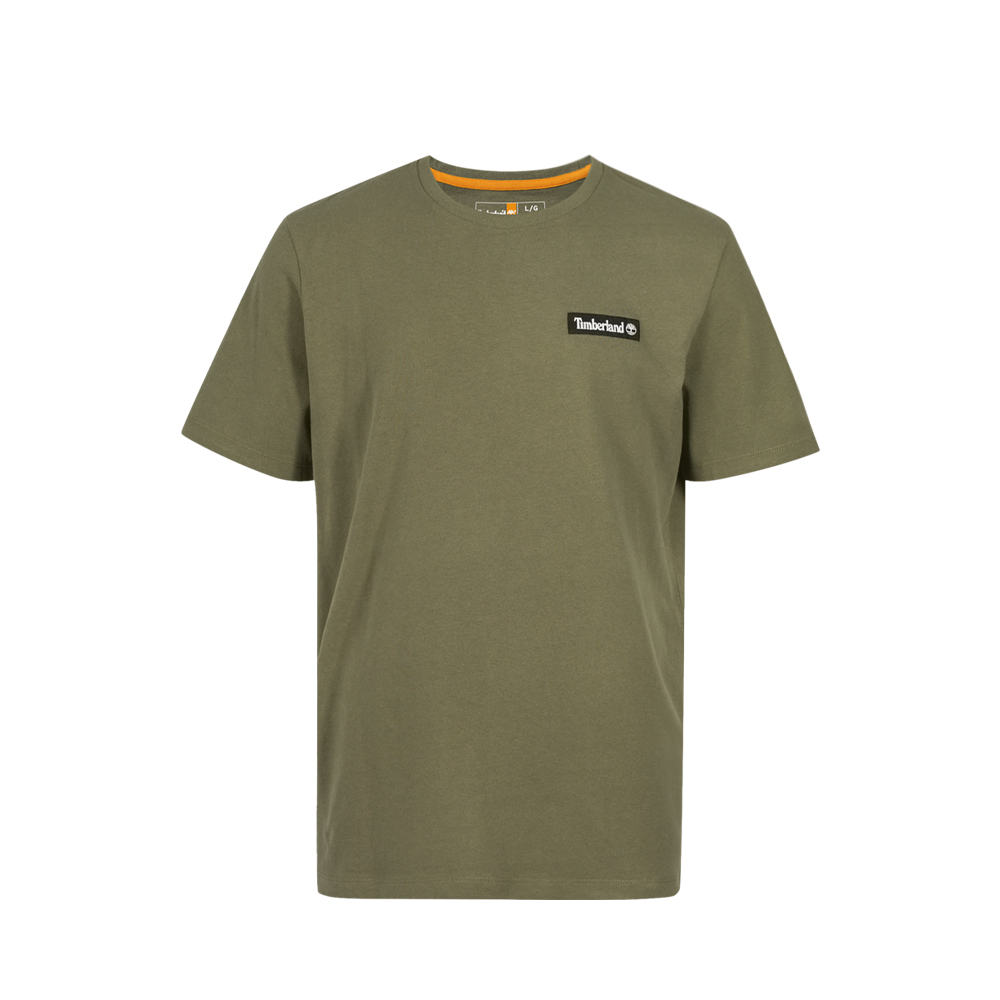 半袖レザー バッジ ヘビーウェイト  Tシャツ メンズ