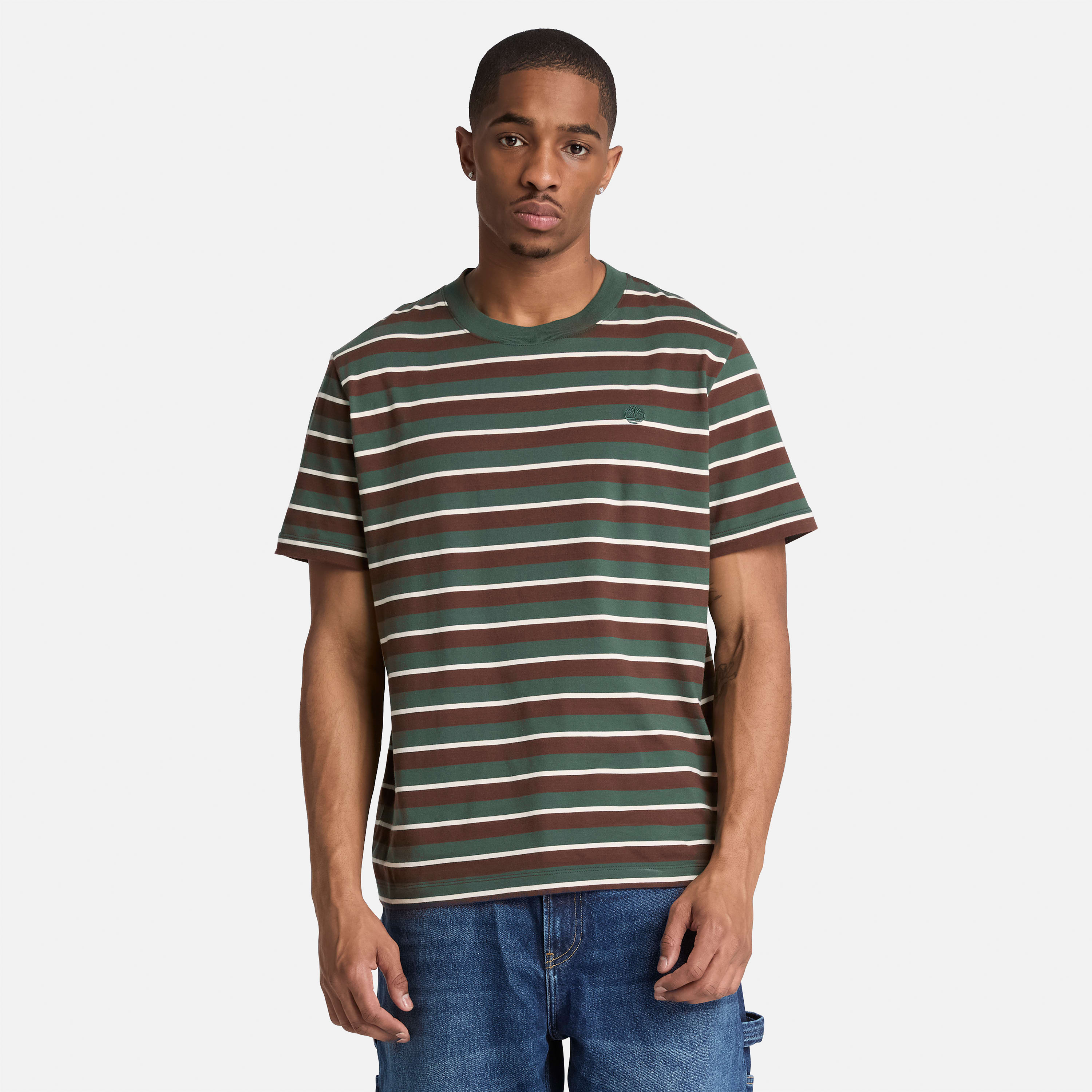 半袖 ストライプ Tシャツ メンズ ｜【Timberland公式通販