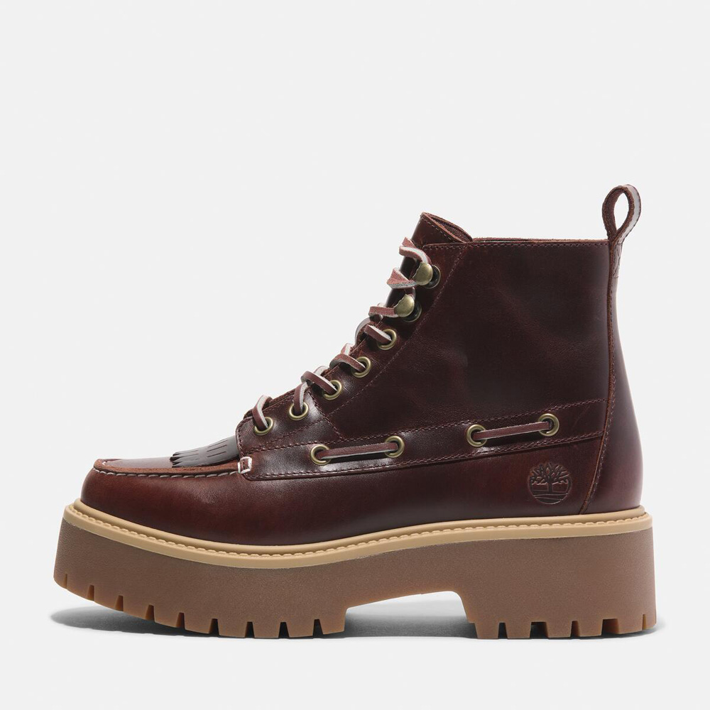 ストーン ストリート ミッド セブンアイ ブーツ レディース