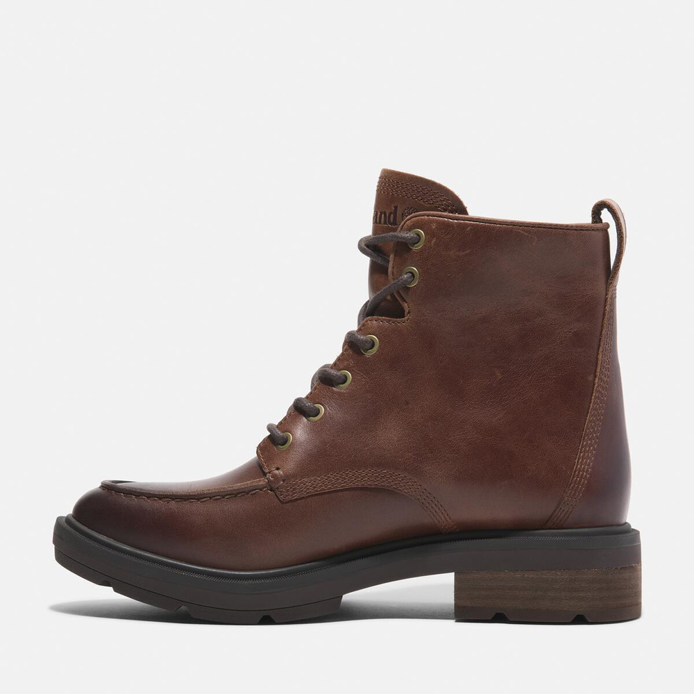 ブリムフィールド ミッド レースアップ ブーツ レディース