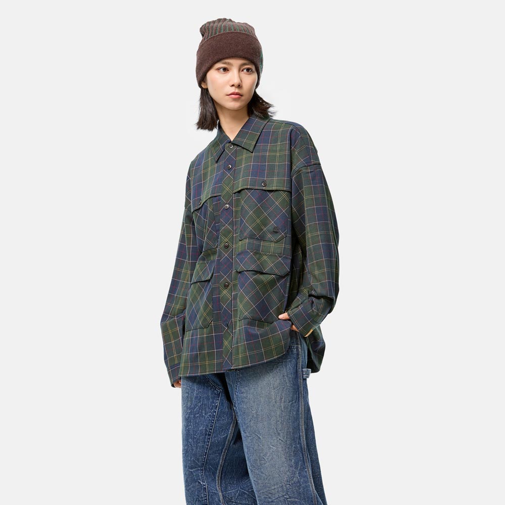 TOKYO DESIGN COLLECTIVE】ユーティリティ ポケット シャツ ユニ