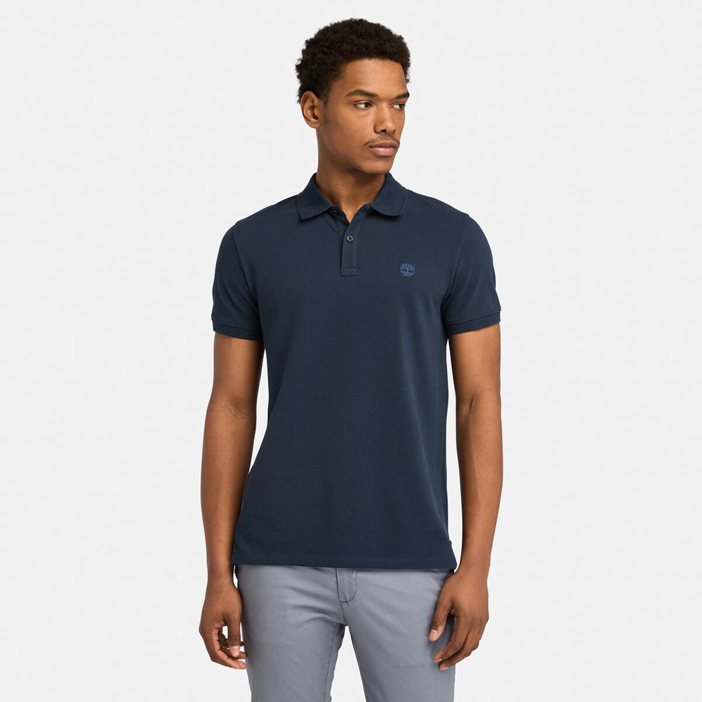 半袖 ロゴ ポロシャツ メンズ ｜【Timberland公式通販