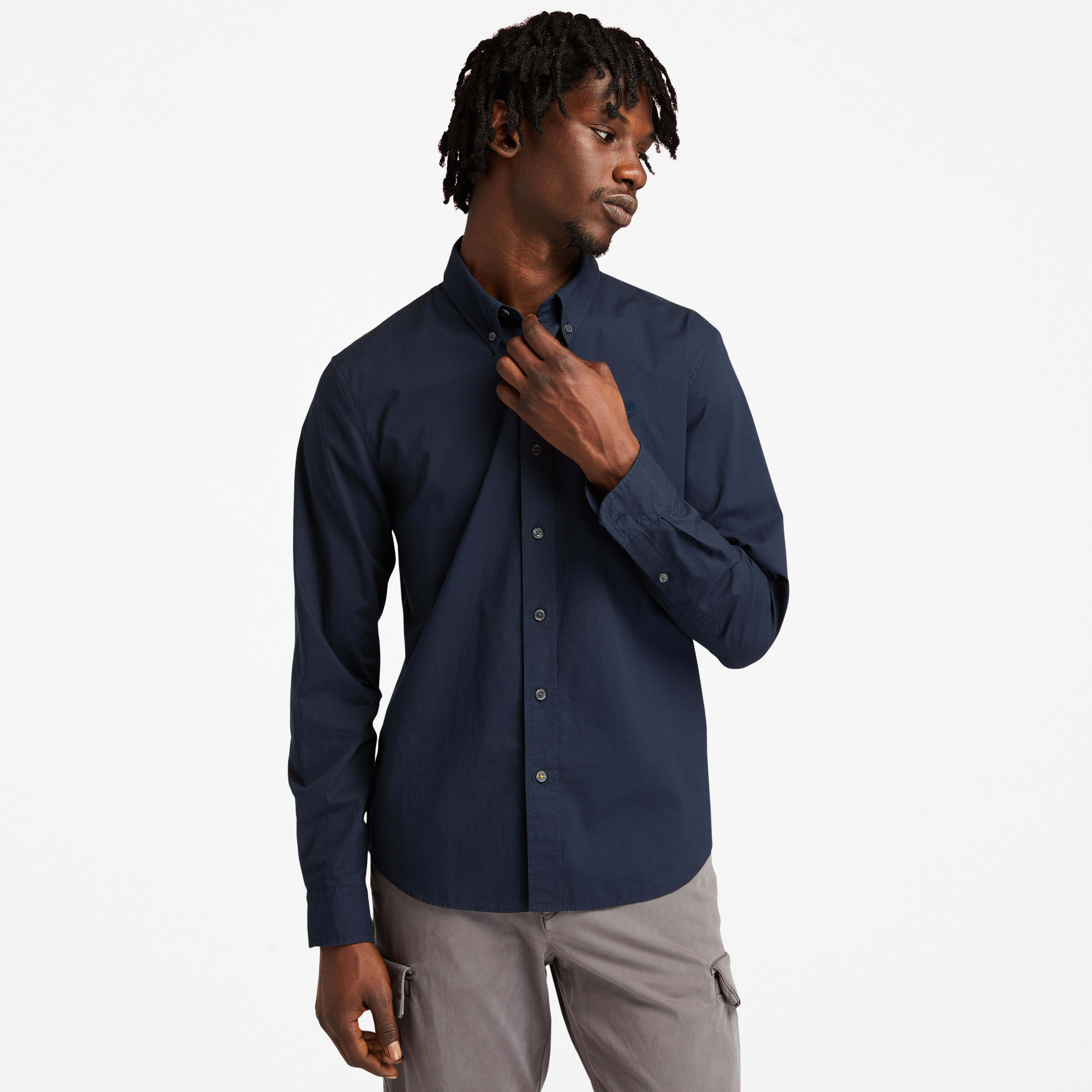 長袖 ウォッシュド ポプリン シャツ メンズ ｜【Timberland公式通販