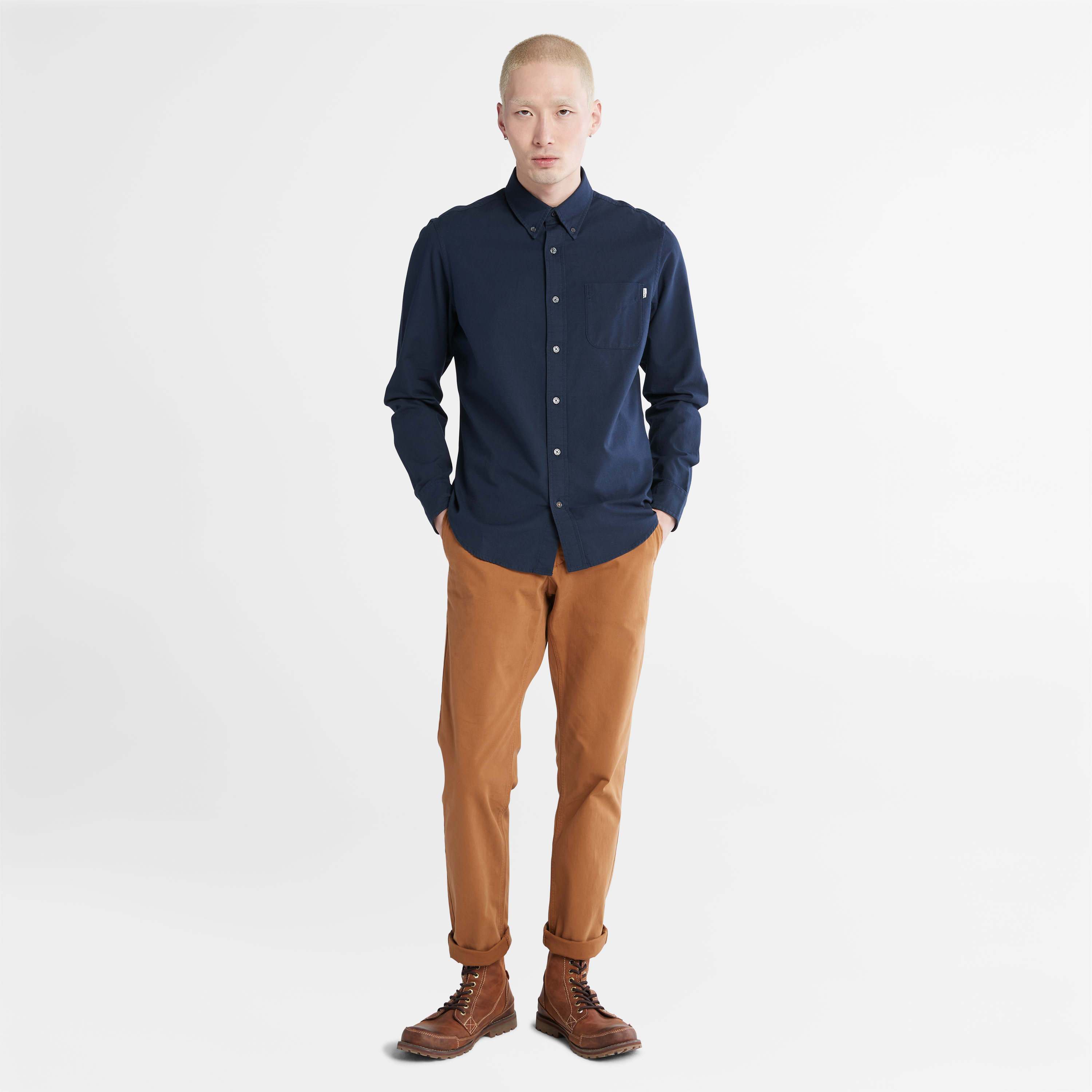 長袖 オックスフォード シャツ メンズ ｜【Timberland公式通販