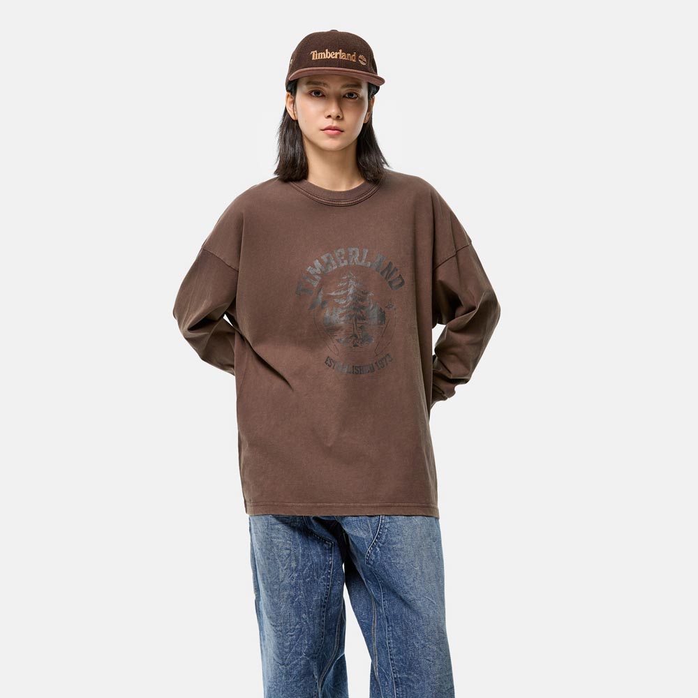 【TOKYO DESIGN COLLECTIVE】長袖 グラフィック Tシャツ ユニセックス