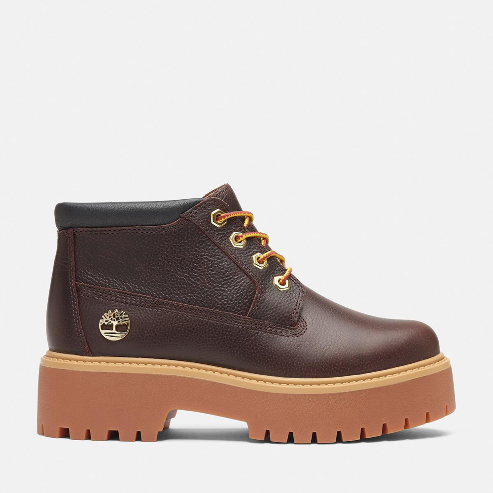 ストーン ストリート ミッド レースアップ ウォータープルーフ ブーツ