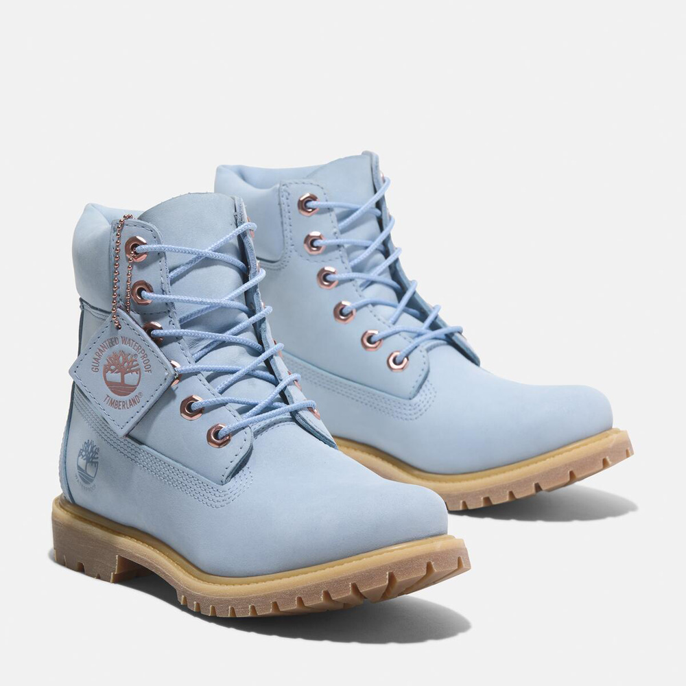 美品☆Timberland 6インチプレミアムウォータープルーフブーツレディース プレミアム 6インチ ウォータープルーフ ブーツ レディース