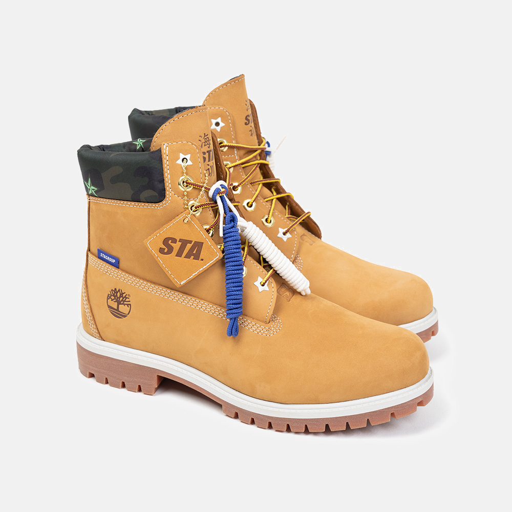 Timberland×STA.】6インチ プレミアム ウォータープルーフ ブーツ