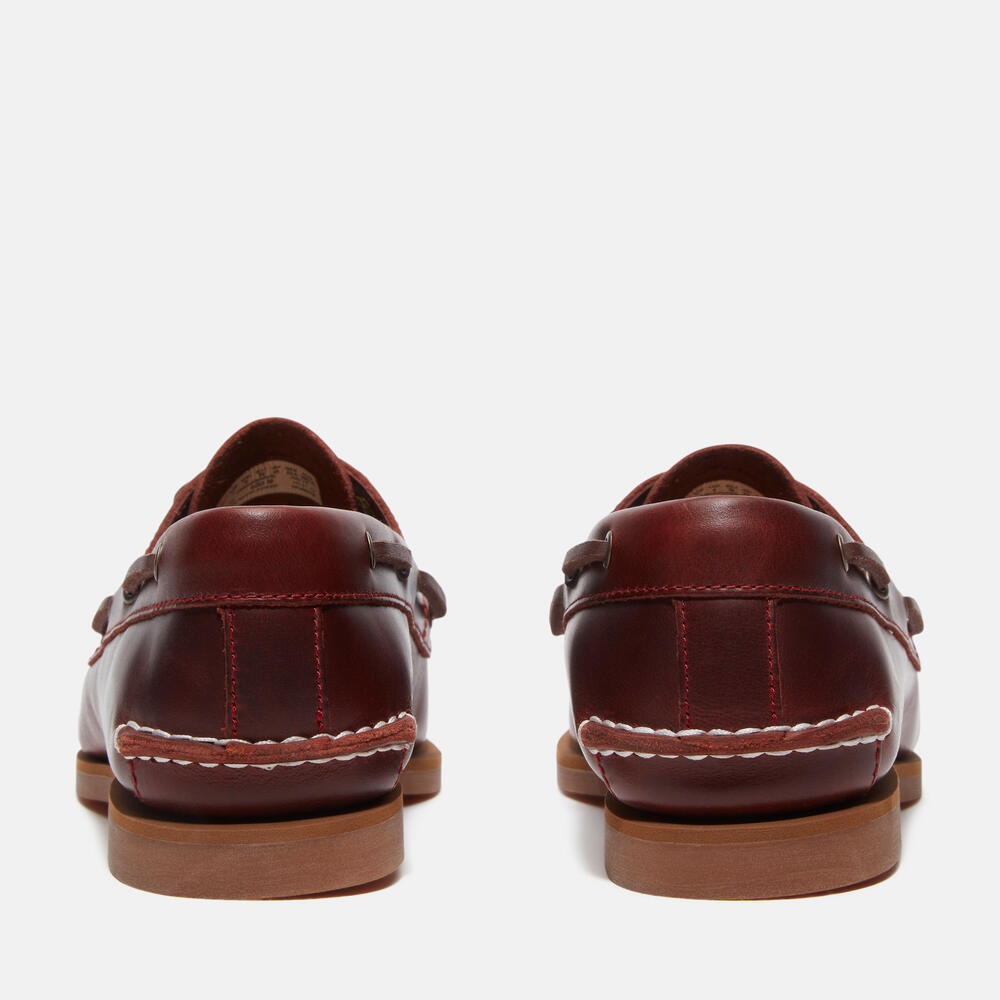 クラシック レザー ボート シューズ レディース ｜【Timberland