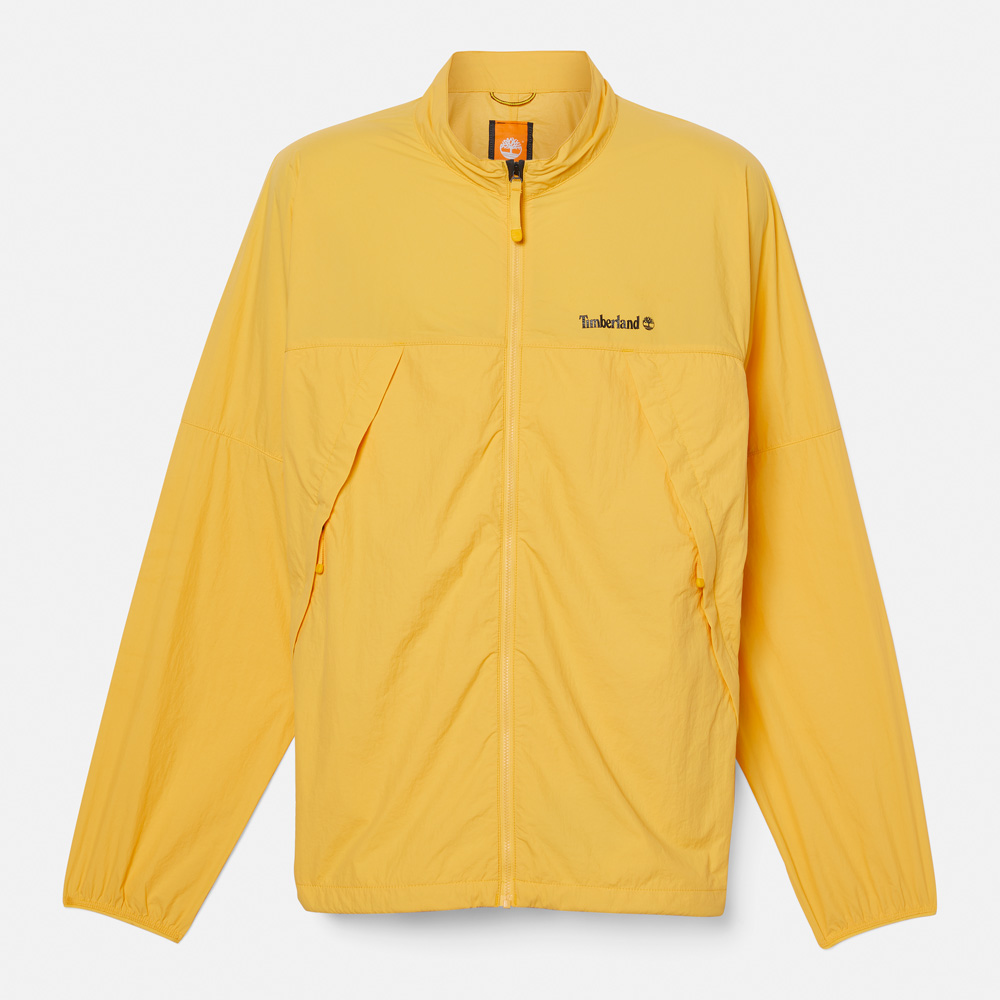 Timberland レザー ジャケット イエロー Timberland 【XL】USA 古着 TIMBERLAND ティンバーランド ハンティング