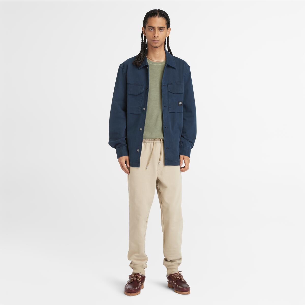 ウォッシュド ヘビー ツイル オーバーシャツ メンズ ｜【Timberland