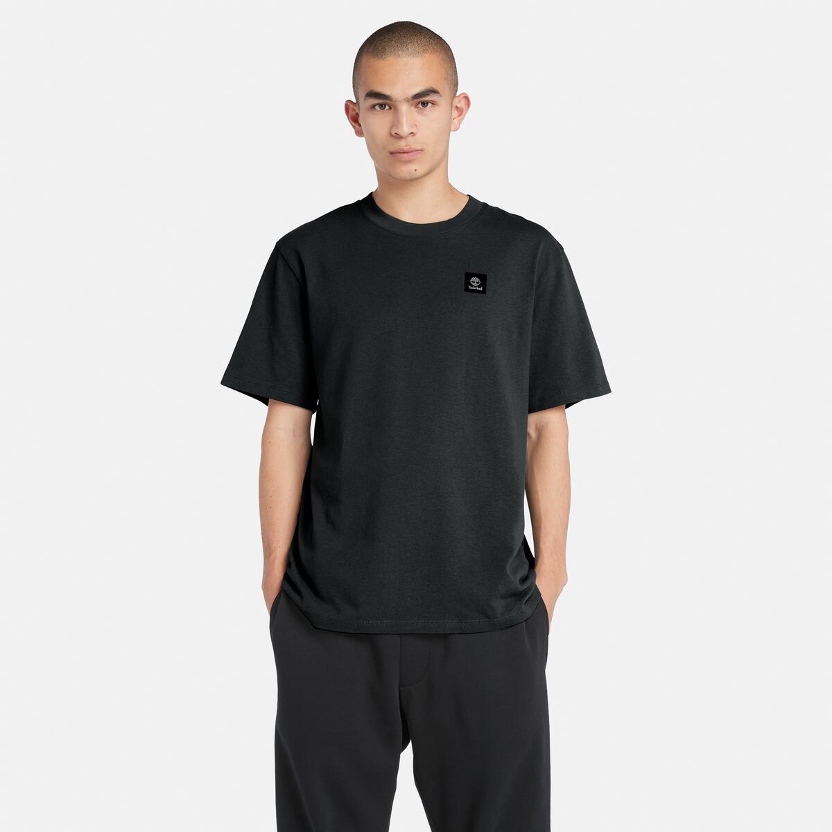 半袖 ウーブン バッジ Tシャツ メンズ