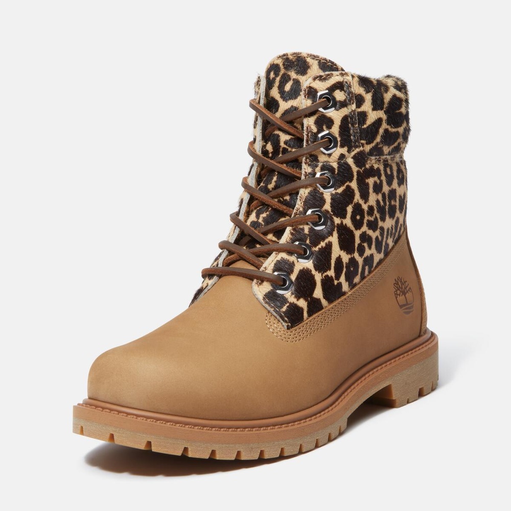 ※お値下げしました※✿美品✿Timberland レディースブーツ 24cm Timberland ティンバーランド ブーツ 6インチ プレミアム レディース