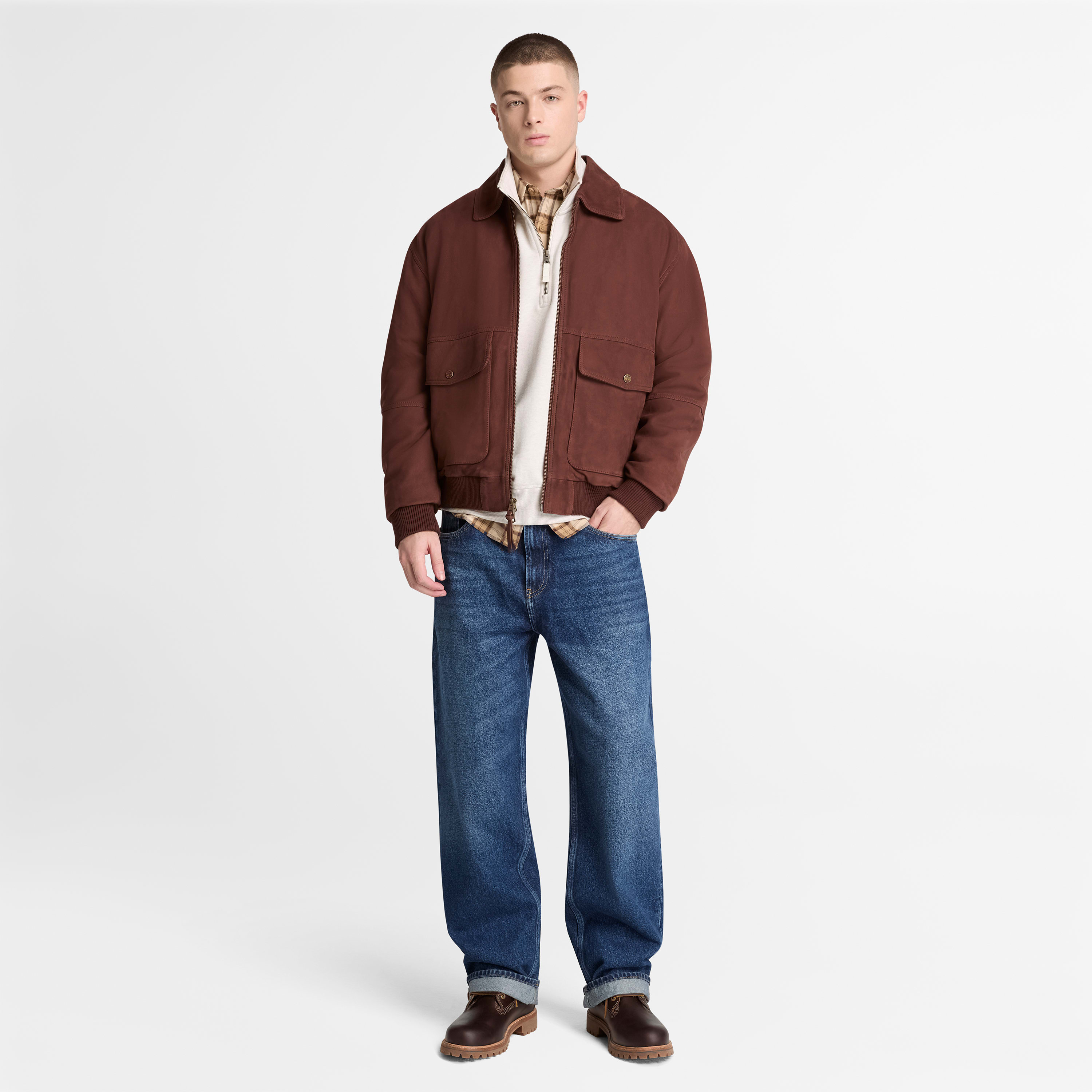 レザー ボンバー ジャケット メンズ ｜【Timberland公式通販