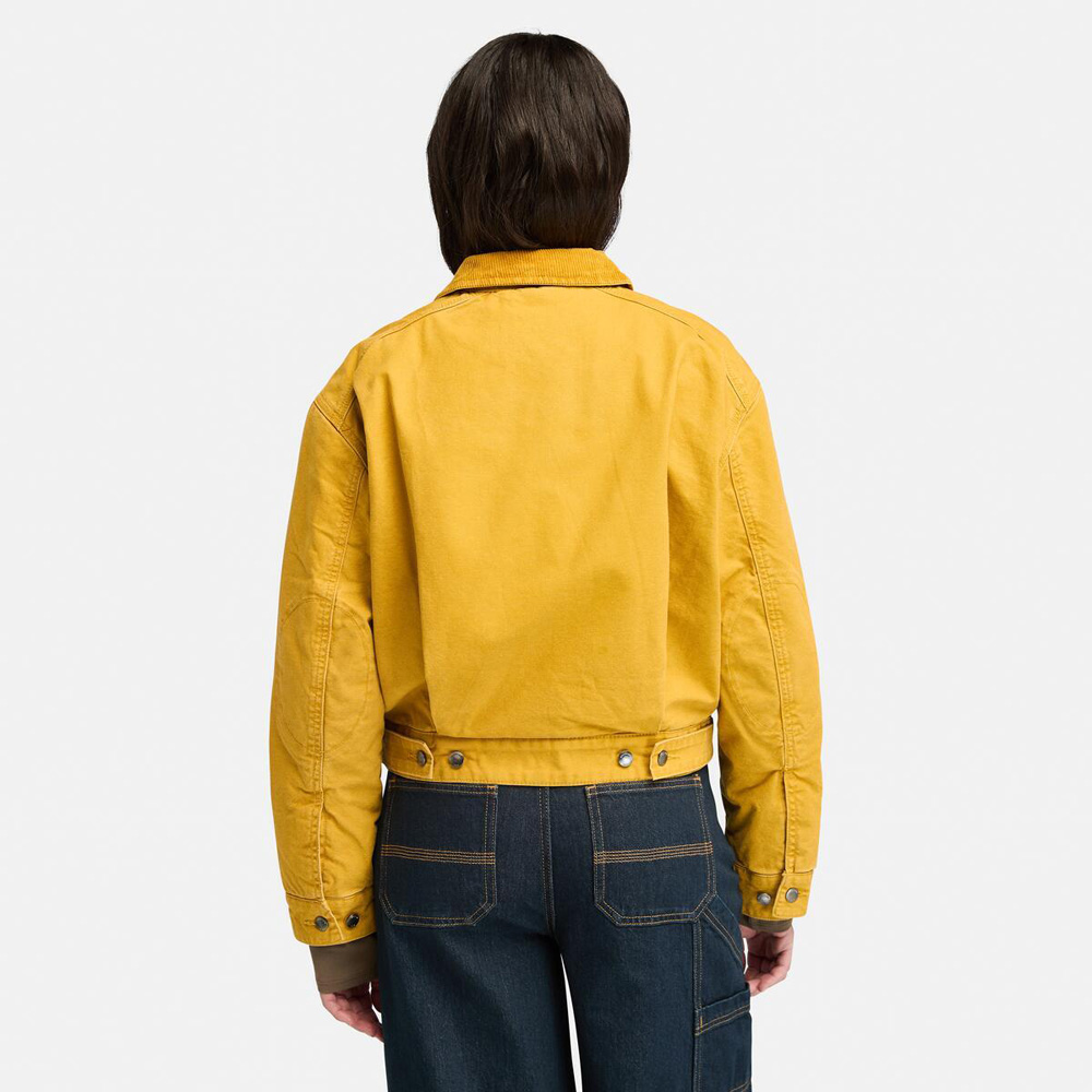 ストラフォード キルテッド ウォッシュド キャンバス ジャケット