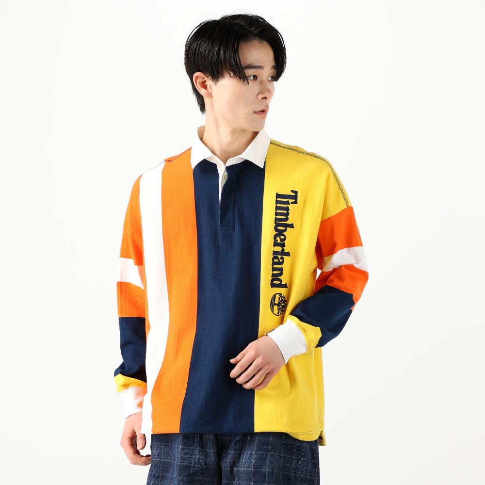 ■Timberland x Supreme ラガーシャツ Mサイズ ラグビー シャツ ユニセックス ｜【Timberland公式通販