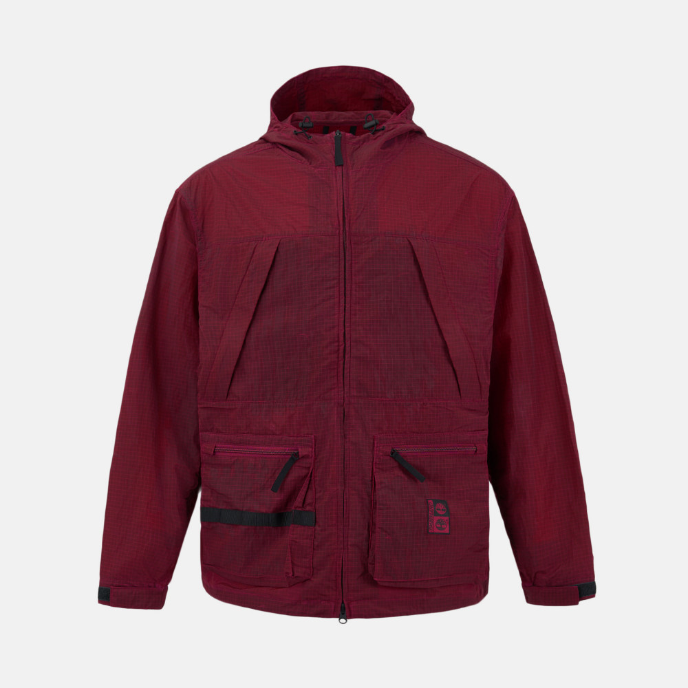 ナイロン リップストップ フルジップ ジャケット メンズ