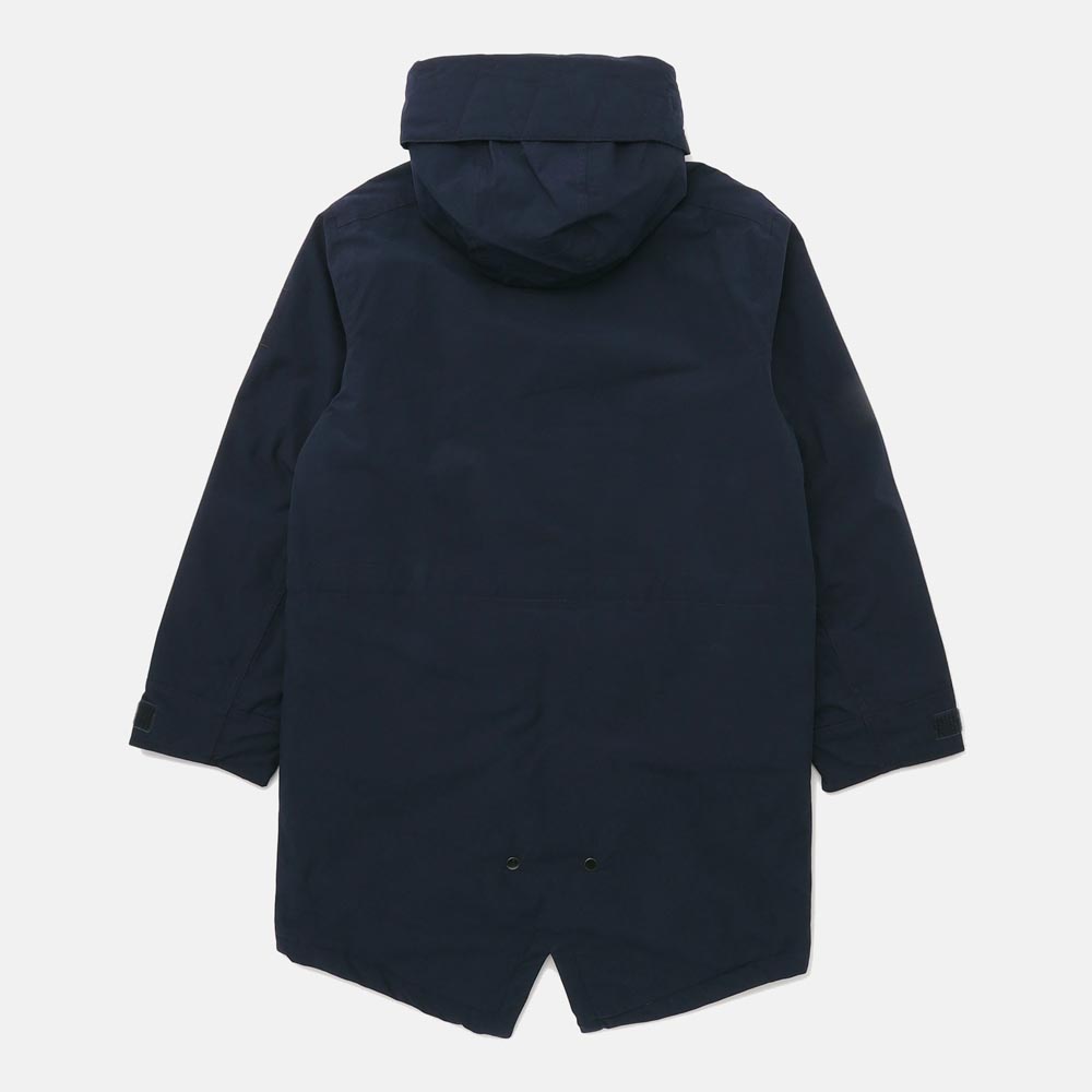 ウォーターレジスタント フィッシュテール パーカー メンズ