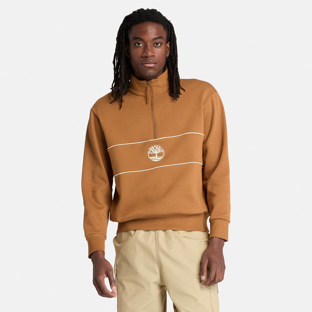 トップス 97 カットソー クォータージップ プルオーバー ユニセックス