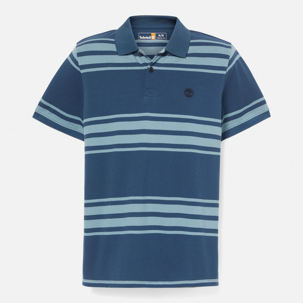ストライプ ポロシャツ 半袖 メンズ 半袖 ストライプ ポロシャツ メンズ ｜【Timberland公式通販