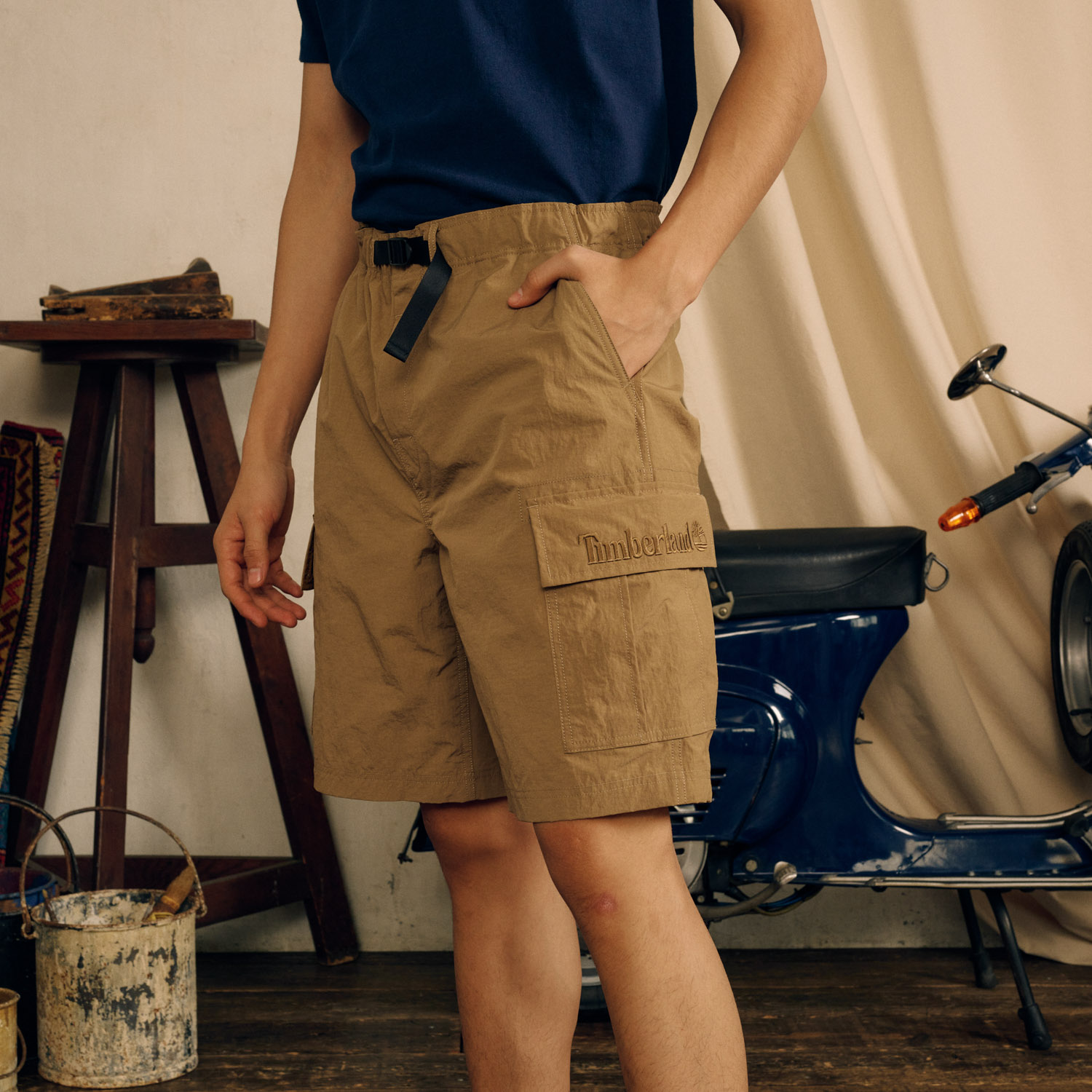 81 3】ナイロン カーゴ ショーツ ユニセックス ｜【Timberland公式通販