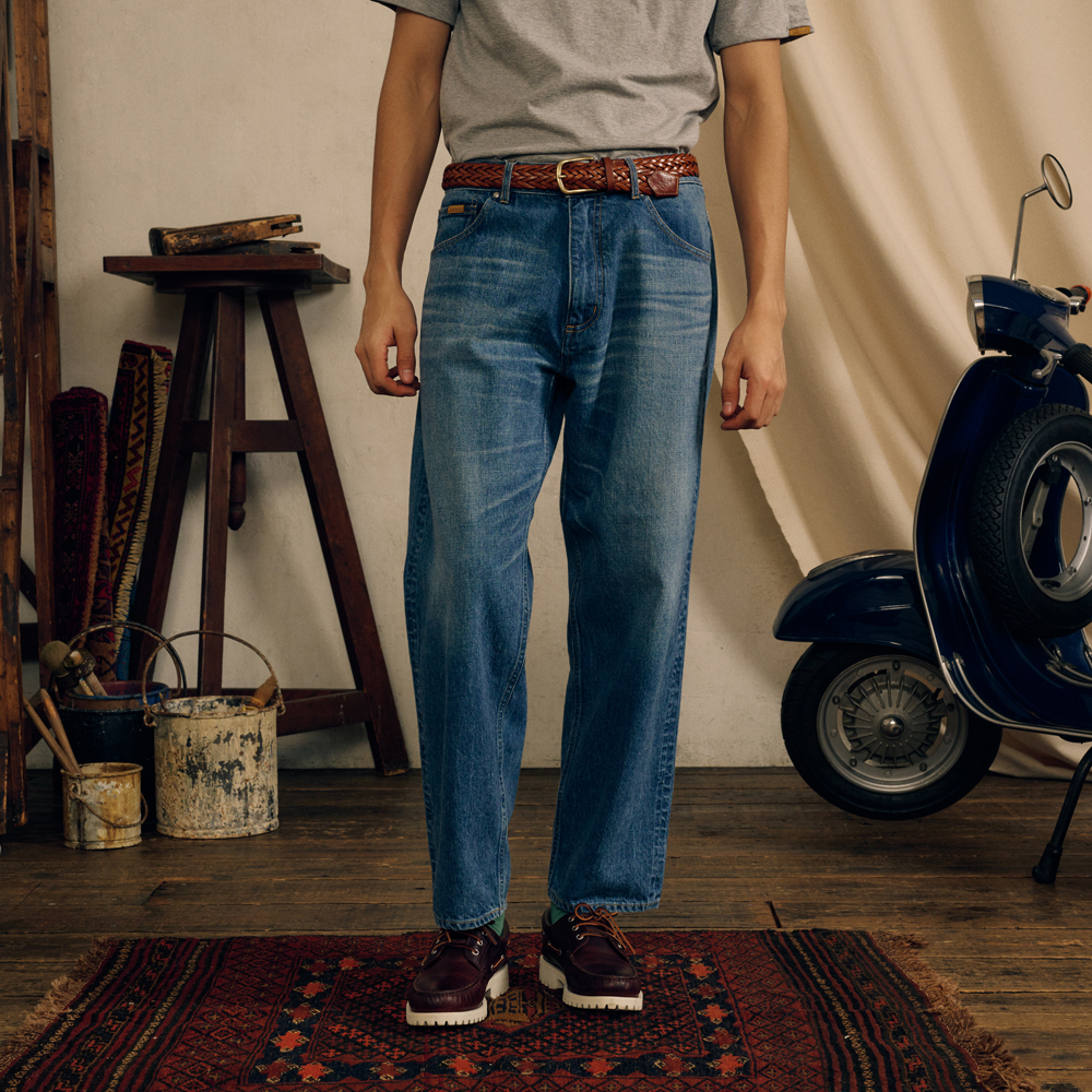 【Timberland】デニムカバーオール 濃紺 サイズ:XL デニム ジャケット メンズ（デニムジャケット）｜Timberland