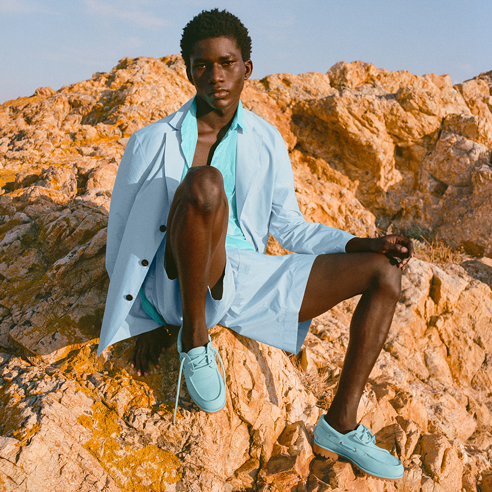 Timberland × JACQUEMUS】スリーアイ(3eye) クラシックラグ メンズ