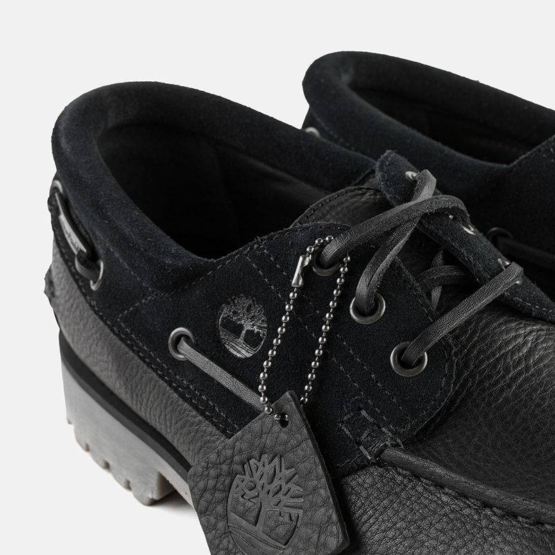 オーセンティック スリーアイ(3eye) ラグ ハンドソーン ボートシューズ