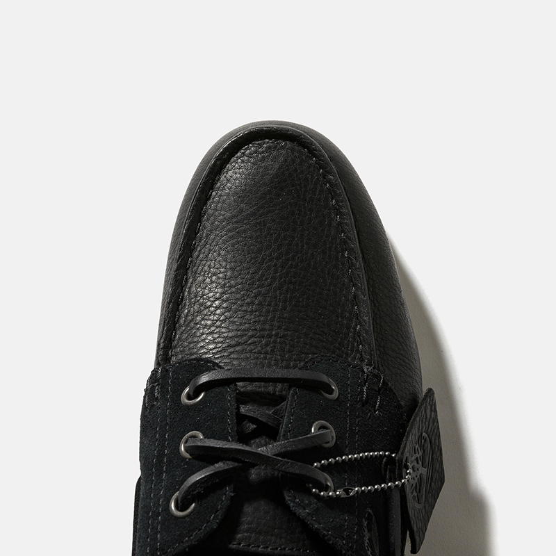 オーセンティック スリーアイ(3eye) ラグ ハンドソーン ボートシューズ