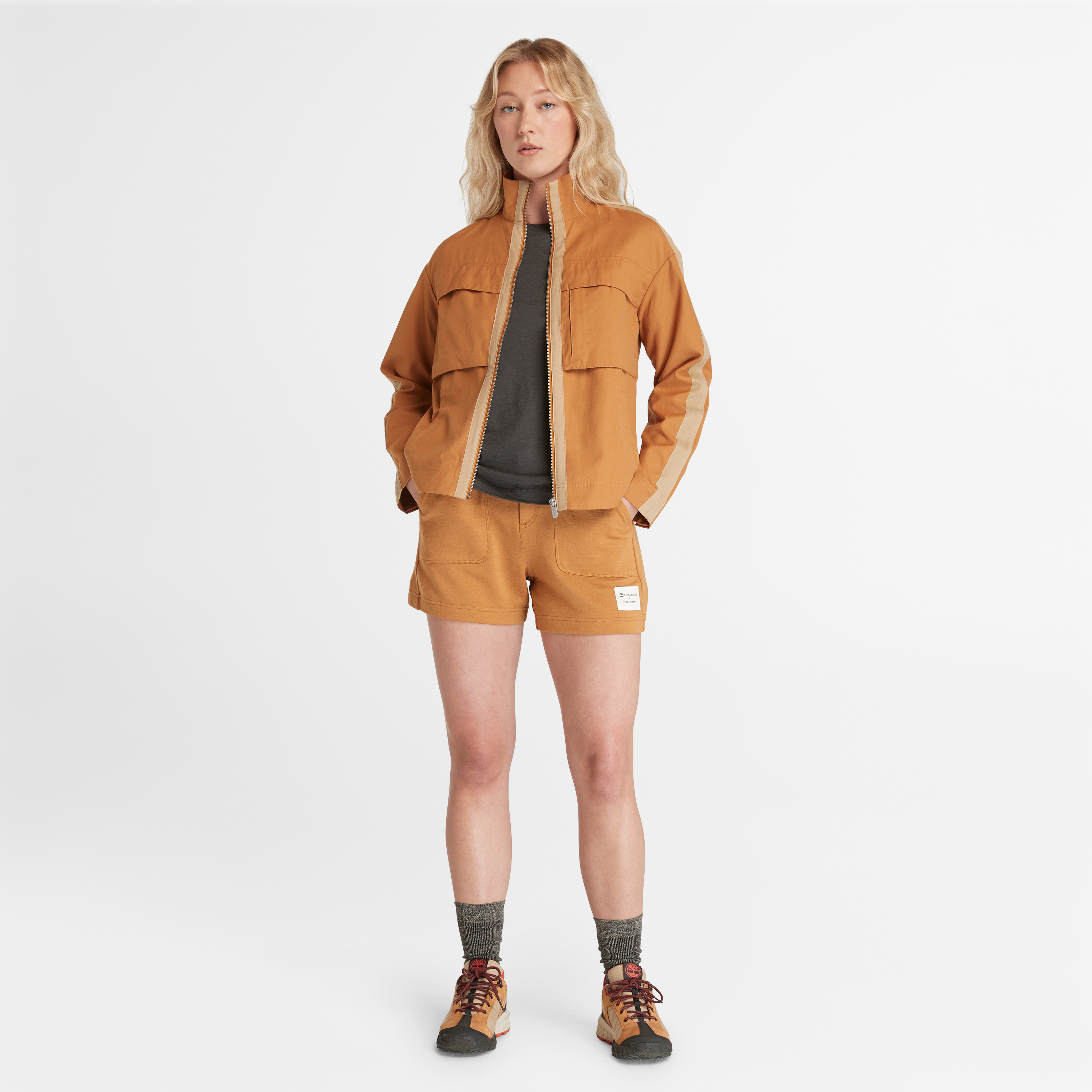 Icebreaker x Timberland】 レディース メリノ テリー チノ ショーツ
