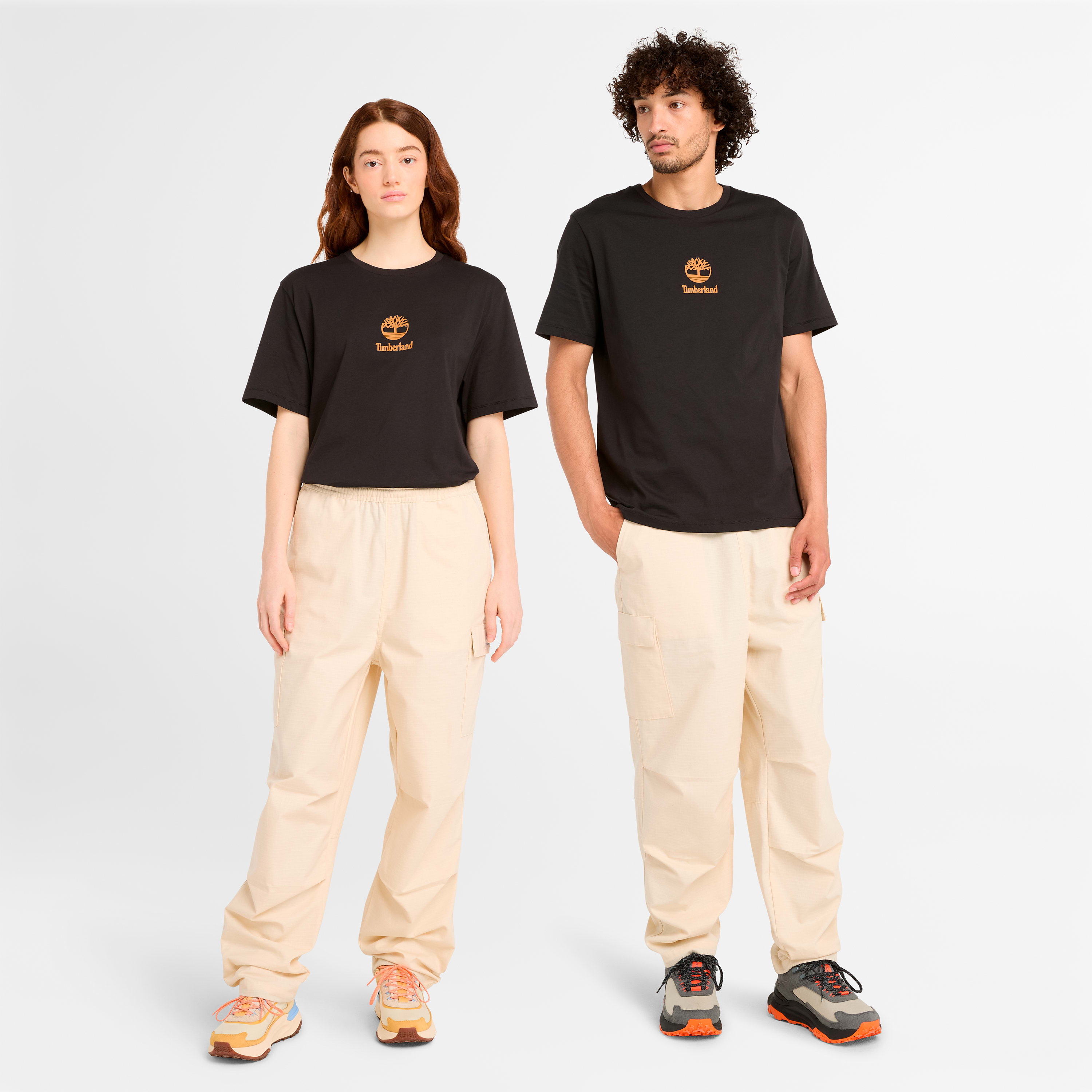 スタック ロゴ 半袖 Tシャツ ユニセックス