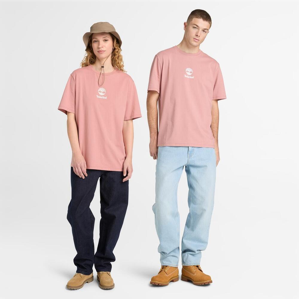 スタック ロゴ 半袖 Tシャツ ユニセックス ｜【Timberland公式通販