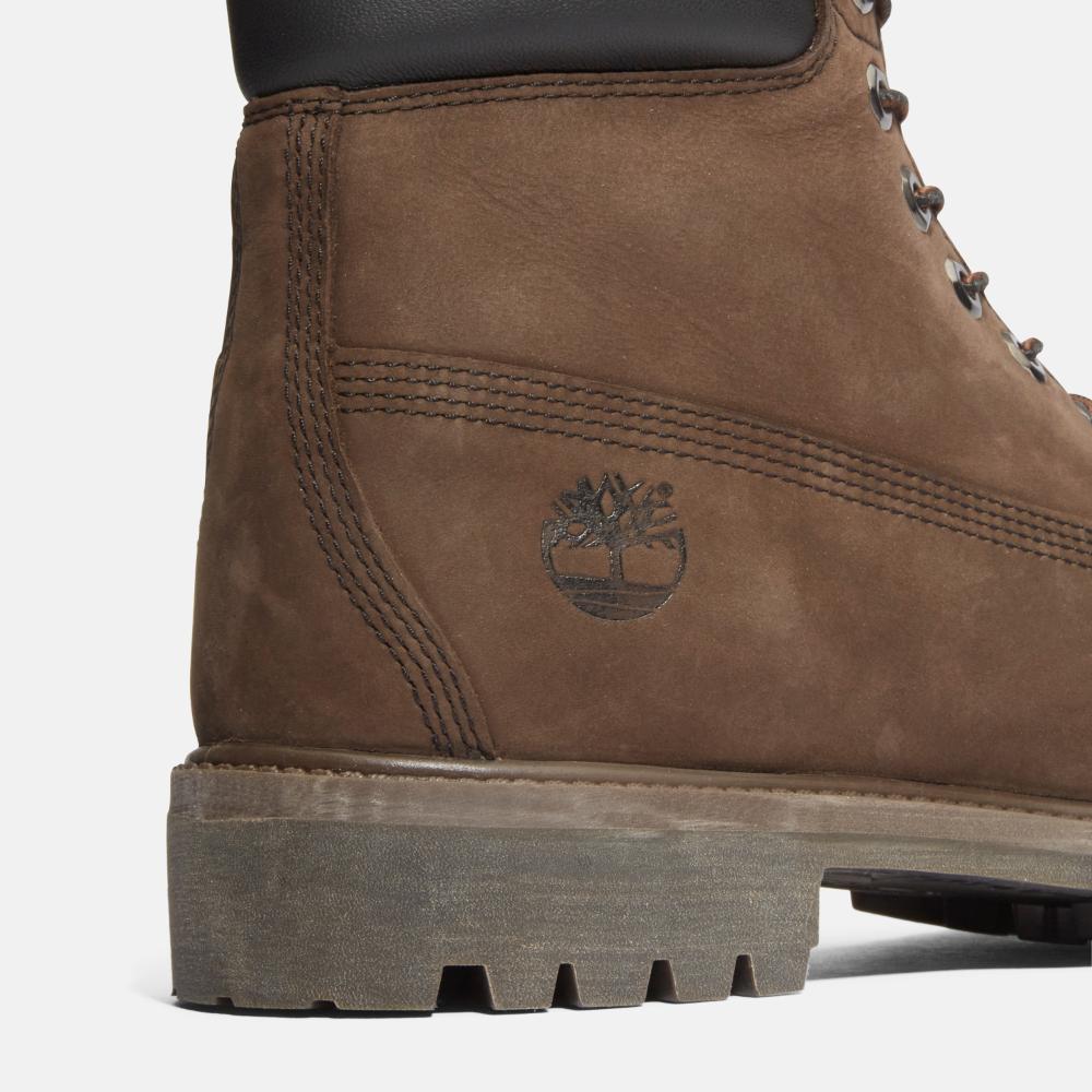 Timberlandプレミアムブーツブラウン Timberland 6-INCH PREMIUM WATERPROOF BOOTS 