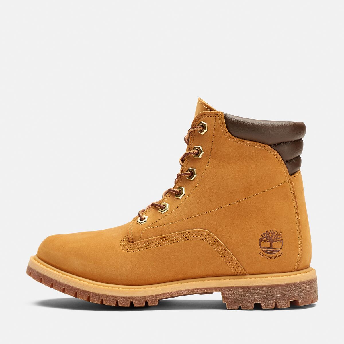 ［美品］Timberland ブラック 6インチ　ウォータープルーフ　ブーツ Timberland ブーツ メンズ アルバーン 6インチ レースアップ