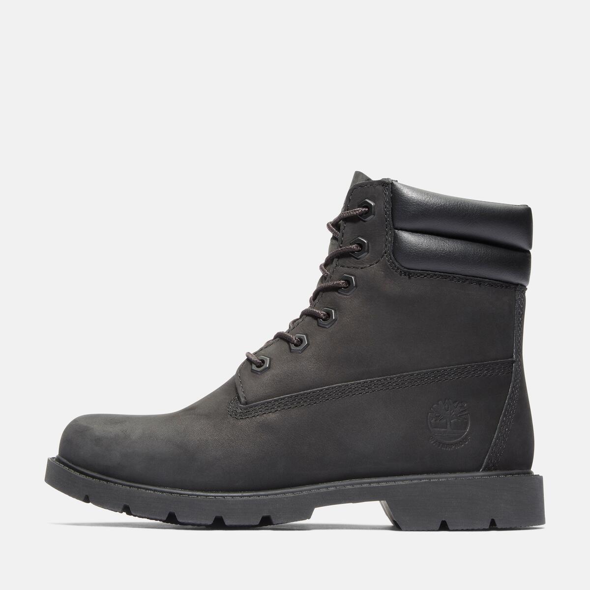 リンデン ウッド 6インチ ウォータープルーフ ブーツ レディース