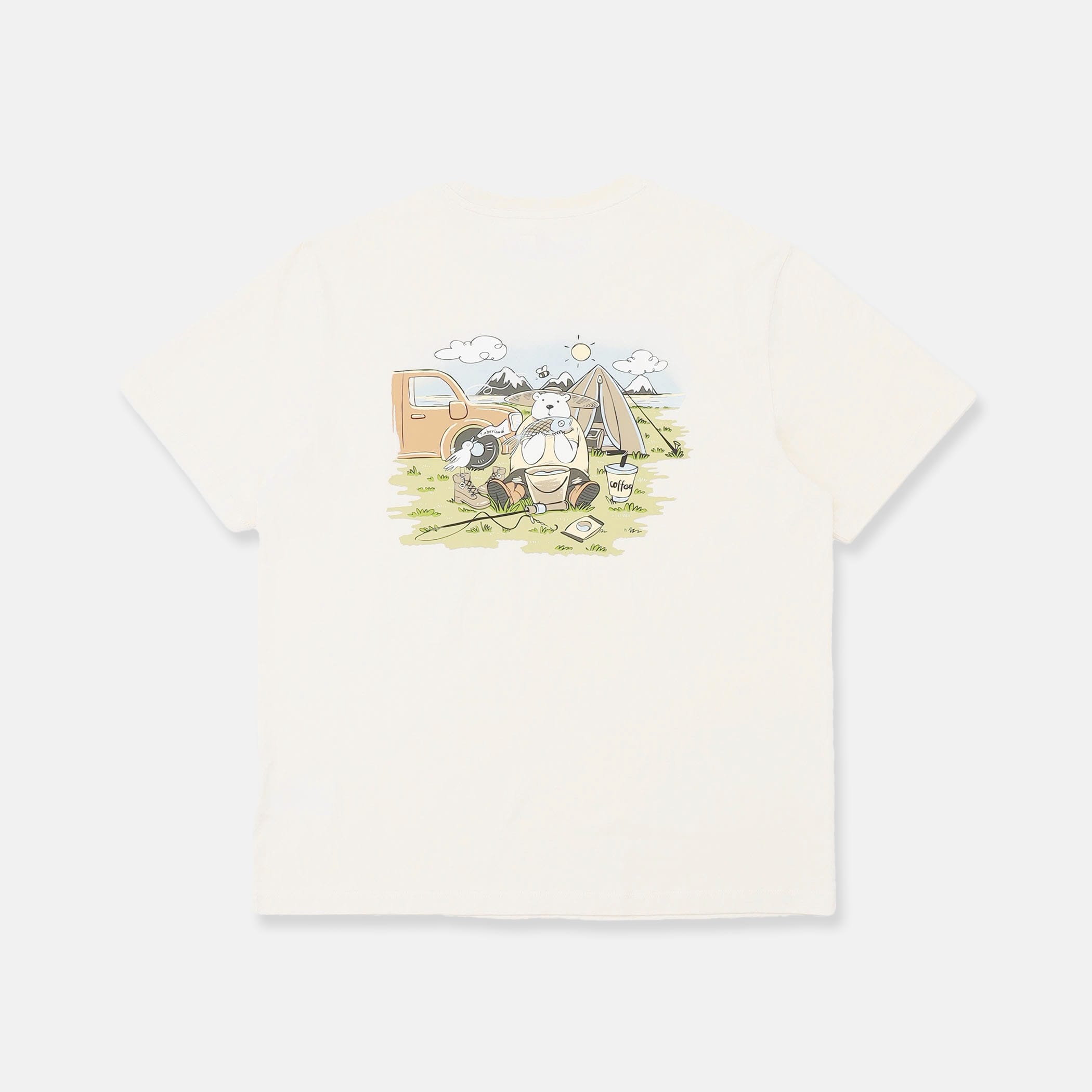 WEB限定】ベア フィッシュ グラフィック Tシャツ ユニセックス 