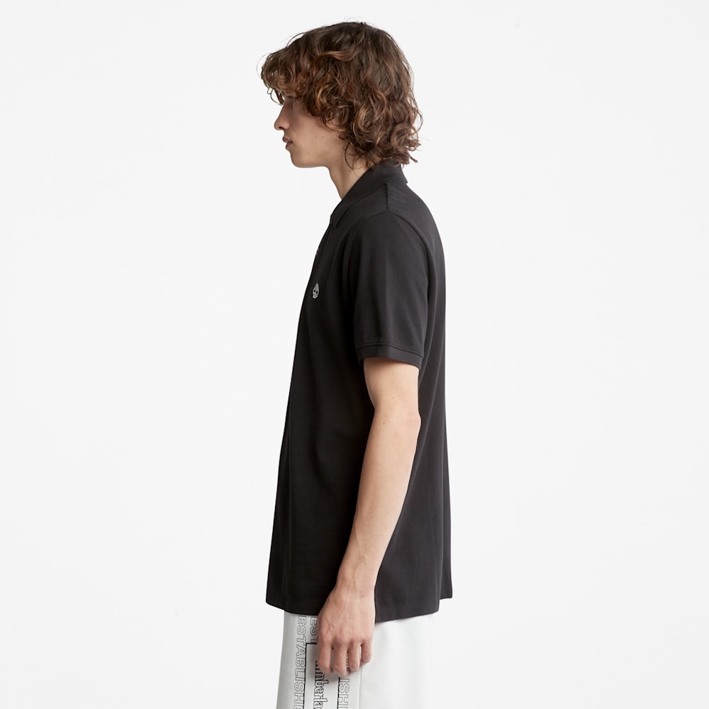 半袖 チェスト ロゴ ポロシャツ メンズ image number 2