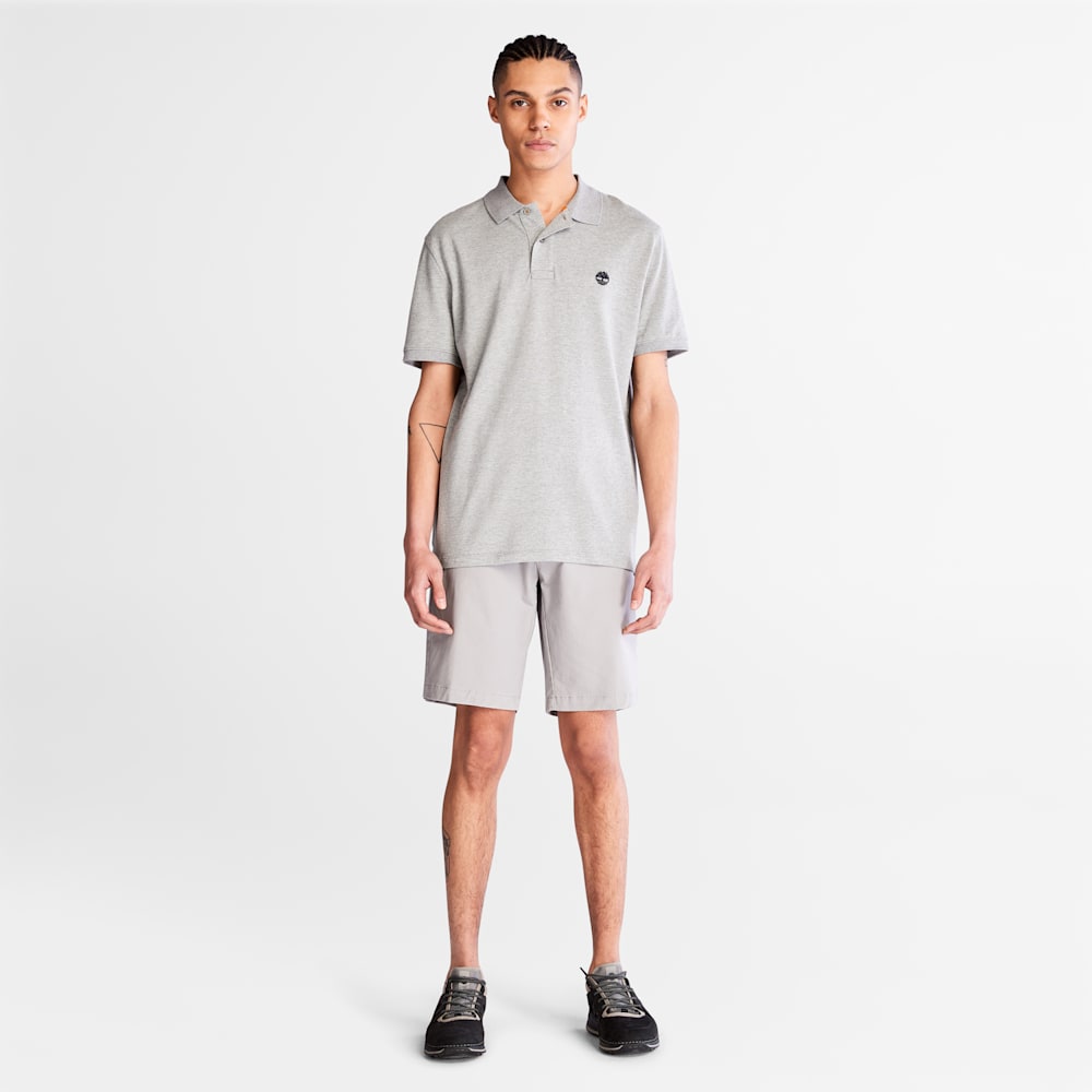 半袖 チェスト ロゴ ポロシャツ メンズ image number 2