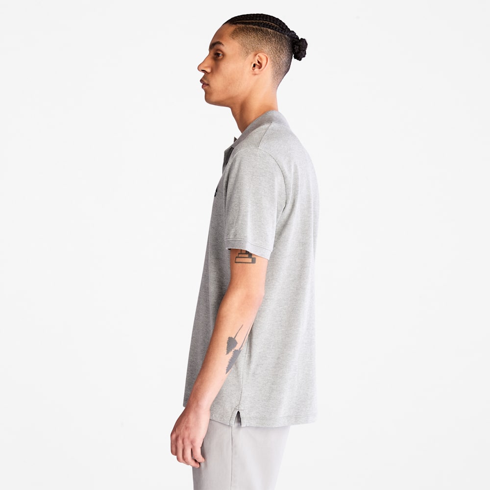 半袖 チェスト ロゴ ポロシャツ メンズ image number 3