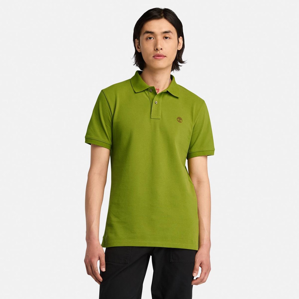 半袖 チェスト ロゴ ポロシャツ メンズ image number 0