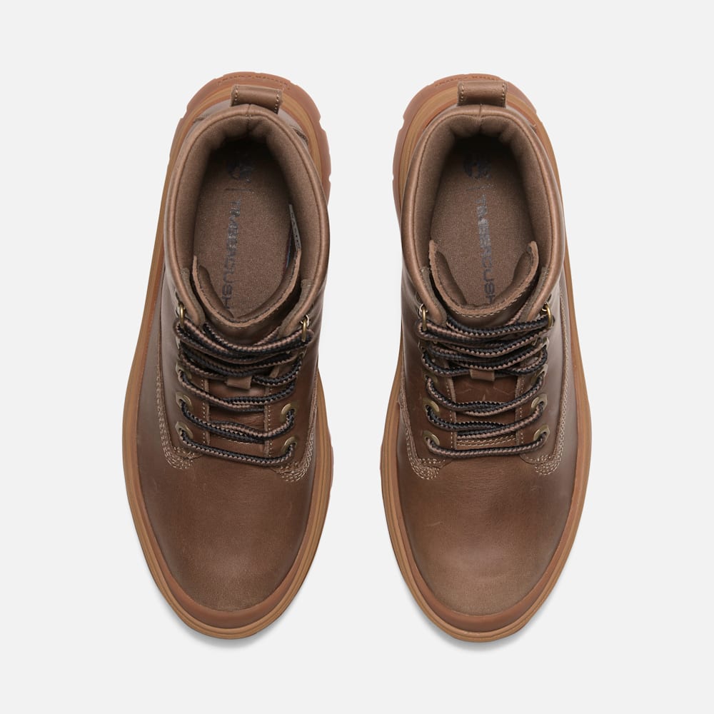 ロキシー レーン ミッド レースアップ ブーツ レディース image number 1