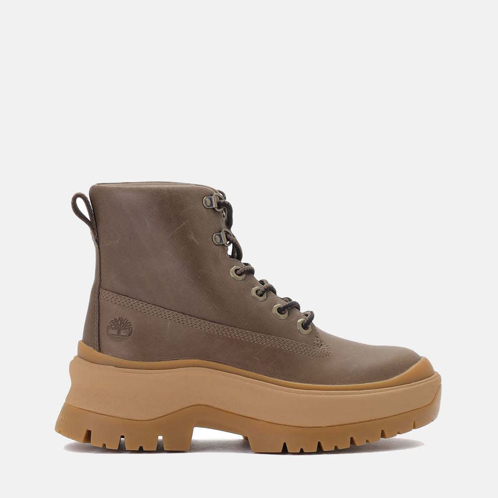 ロキシー レーン ミッド レースアップ ブーツ レディース