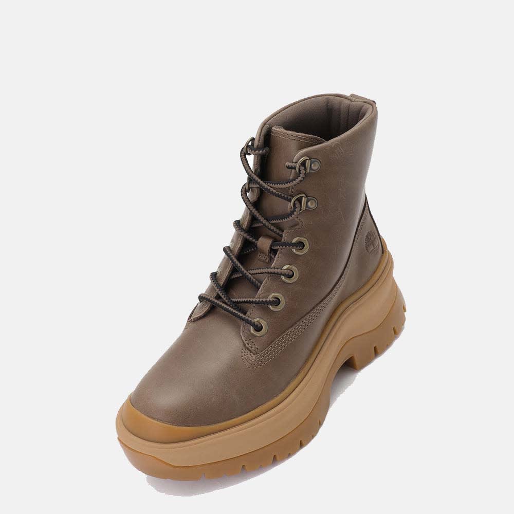 ロキシー レーン ミッド レースアップ ブーツ レディース