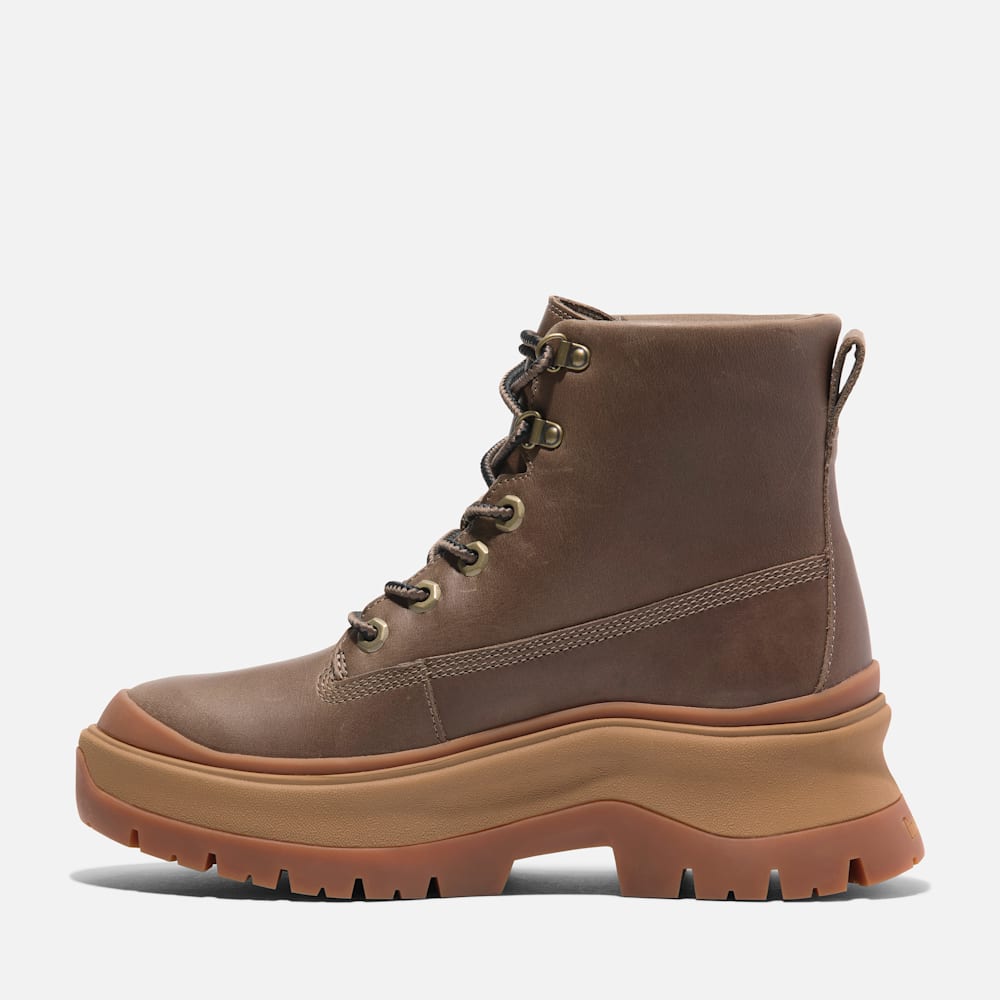 ロキシー レーン ミッド レースアップ ブーツ レディース image number 5