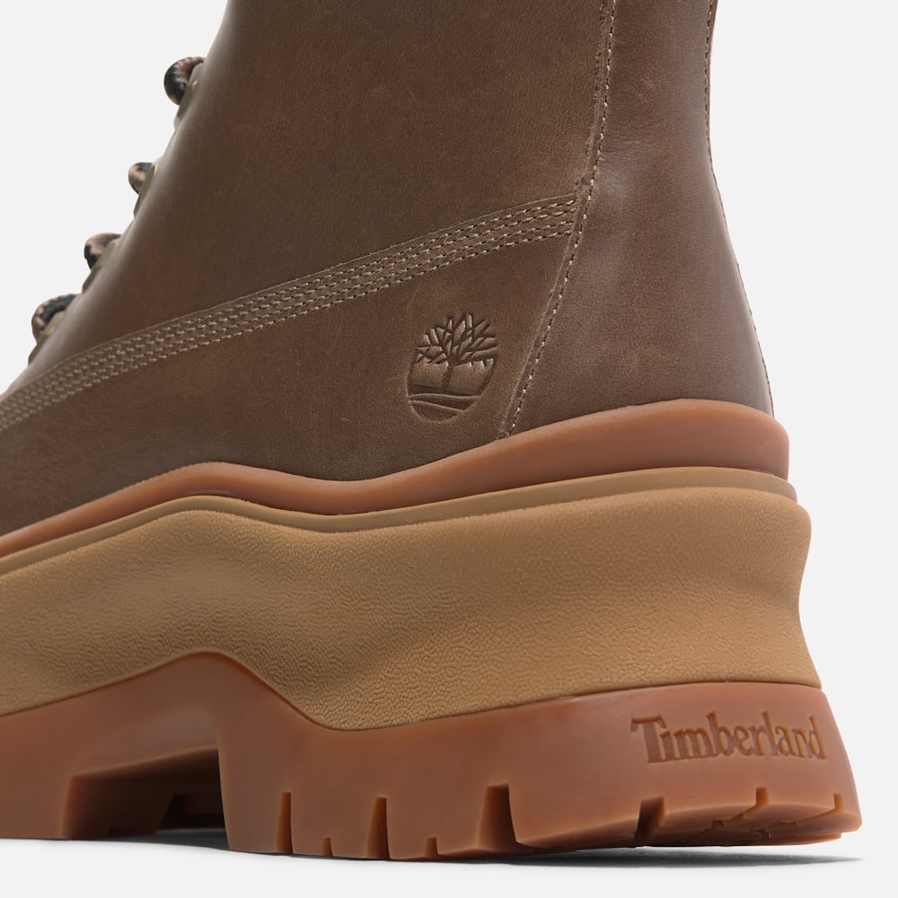 ロキシー レーン ミッド レースアップ ブーツ レディース image number 6