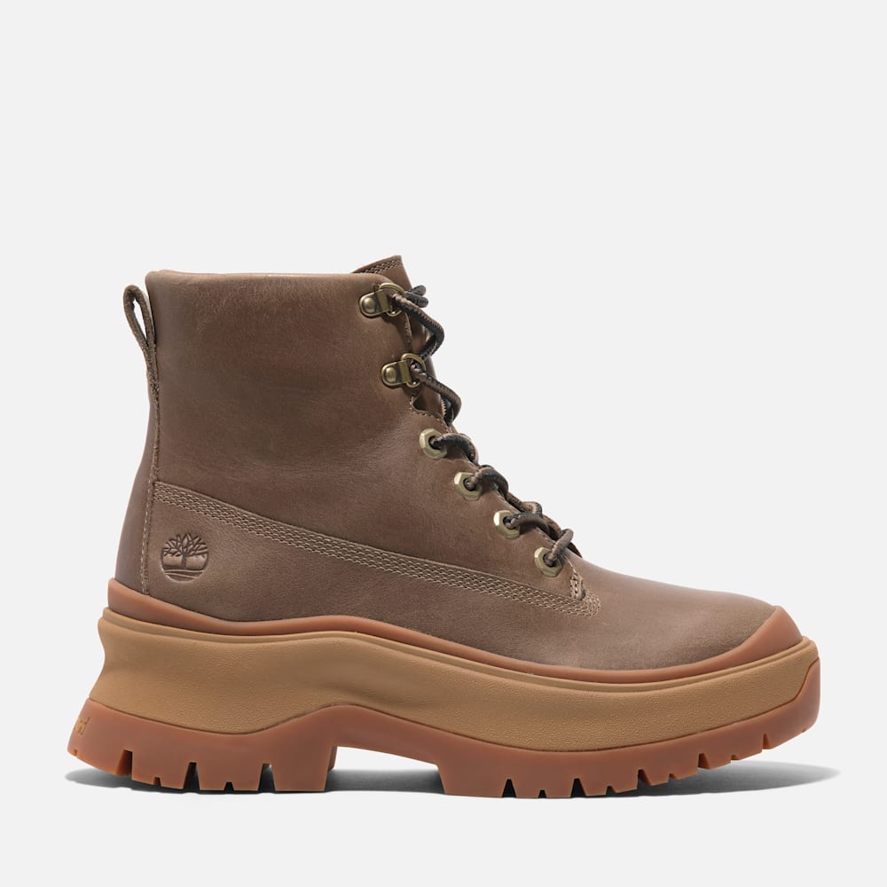 ロキシー レーン ミッド レースアップ ブーツ レディース image number 0