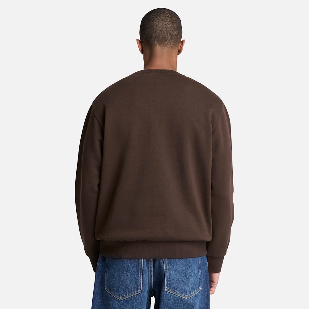 ループバック ロゴ パッチ クルー スウェットシャツ ユニセックス image number 3