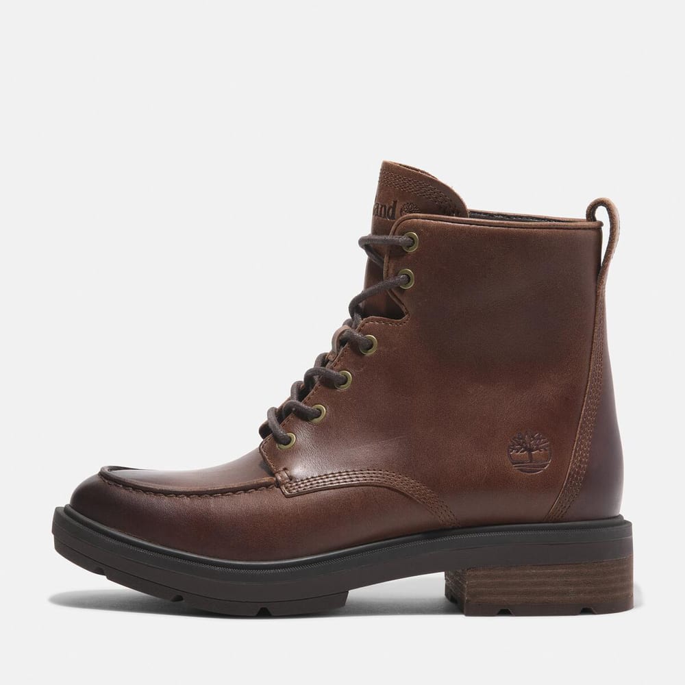 Timberland◆レースアップブーツ/US8/BRW/レザー/22577 5840