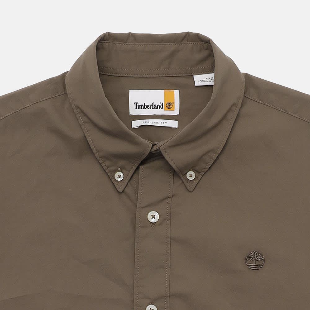 長袖 ストレッチ ポプリン シャツ メンズ image number 2